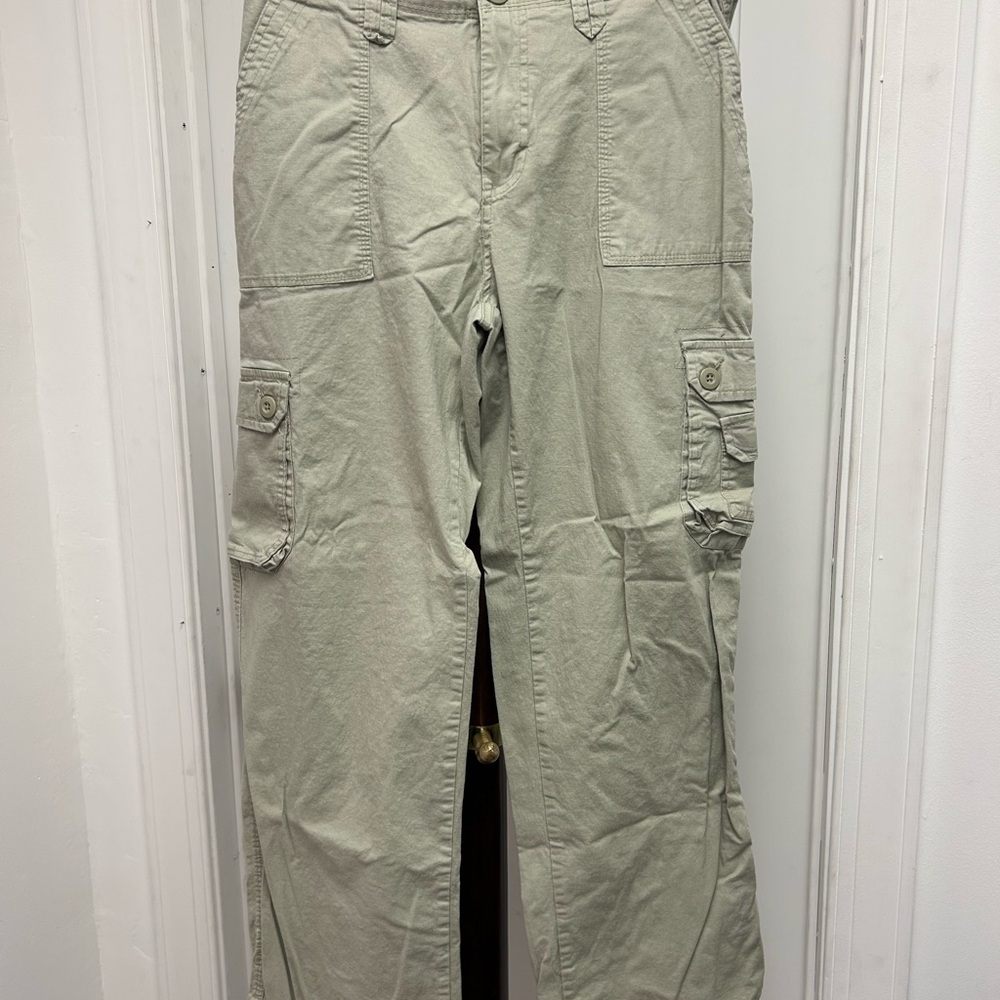 Women’s Cargo Pants - Gray-green